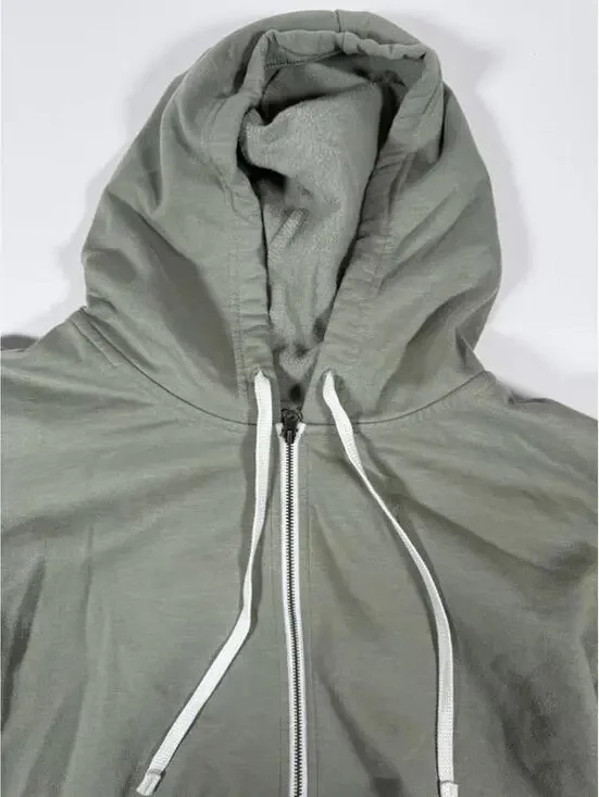 Eddie Bauer Olive Green Zip-Up Hoodie Sweatshirt XXL - Picture 2 of 7